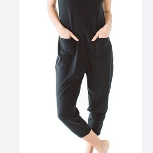 Smash + Tess Classic Black Jumpsuit